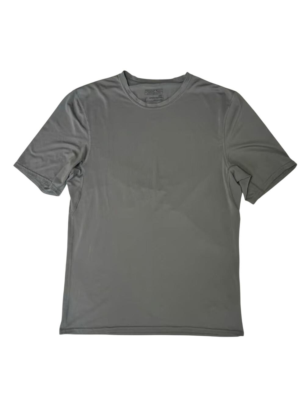 Patagonia Mens Capilene Daily Baselayer Gray Short Sleeve Hiking Tee Size S